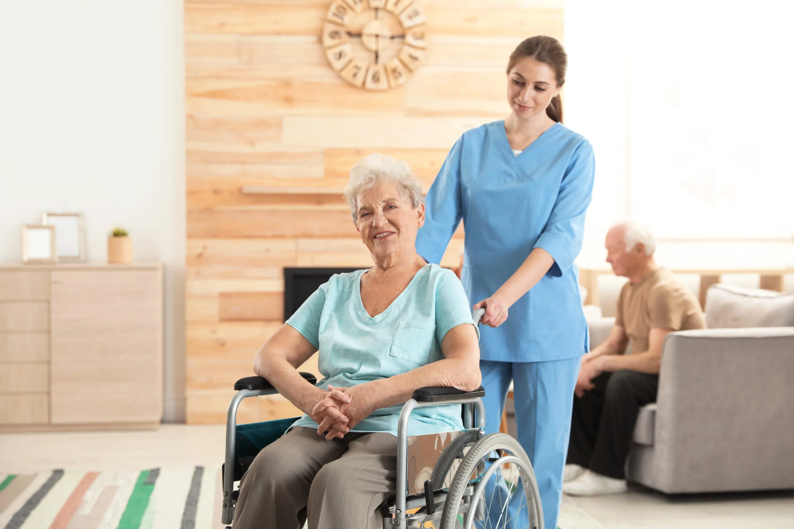 Trusted senior home care Perrysburg, OH caregiver assisting an older adult at home with compassionate daily support and companionship